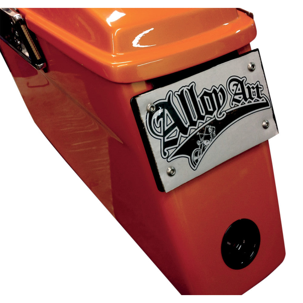 2014-2020 for Harley Street Glide Spec FLHXS ALLOY ART License Plate Mount Black