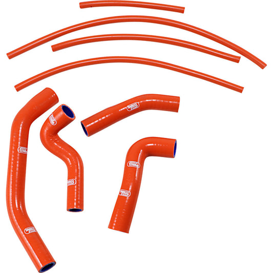 2014-2020 for KTM RC 390 SAMCO SPORT Radiator Hose Kit Orange KTM-77ORG