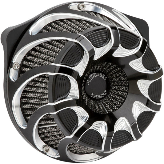 08-17 for Harley Fat Bob FXDF ARLEN NESS Drift Air Cleaner Black Twin Cam 18-983