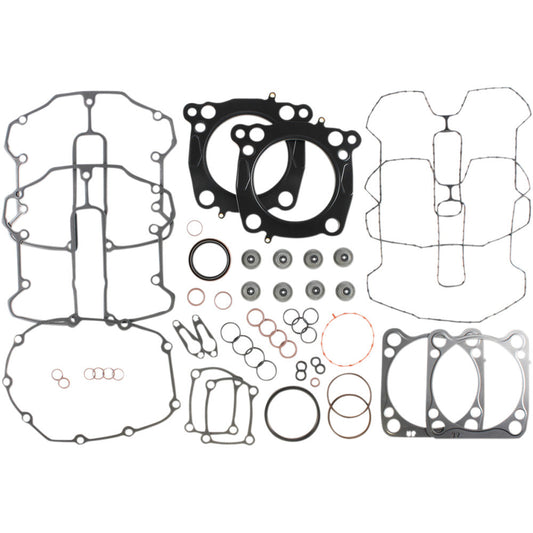 17-'19 for Harley FLHR Engine Gasket Kit M8 3.937" 107Cu .040"H/G 68-10250