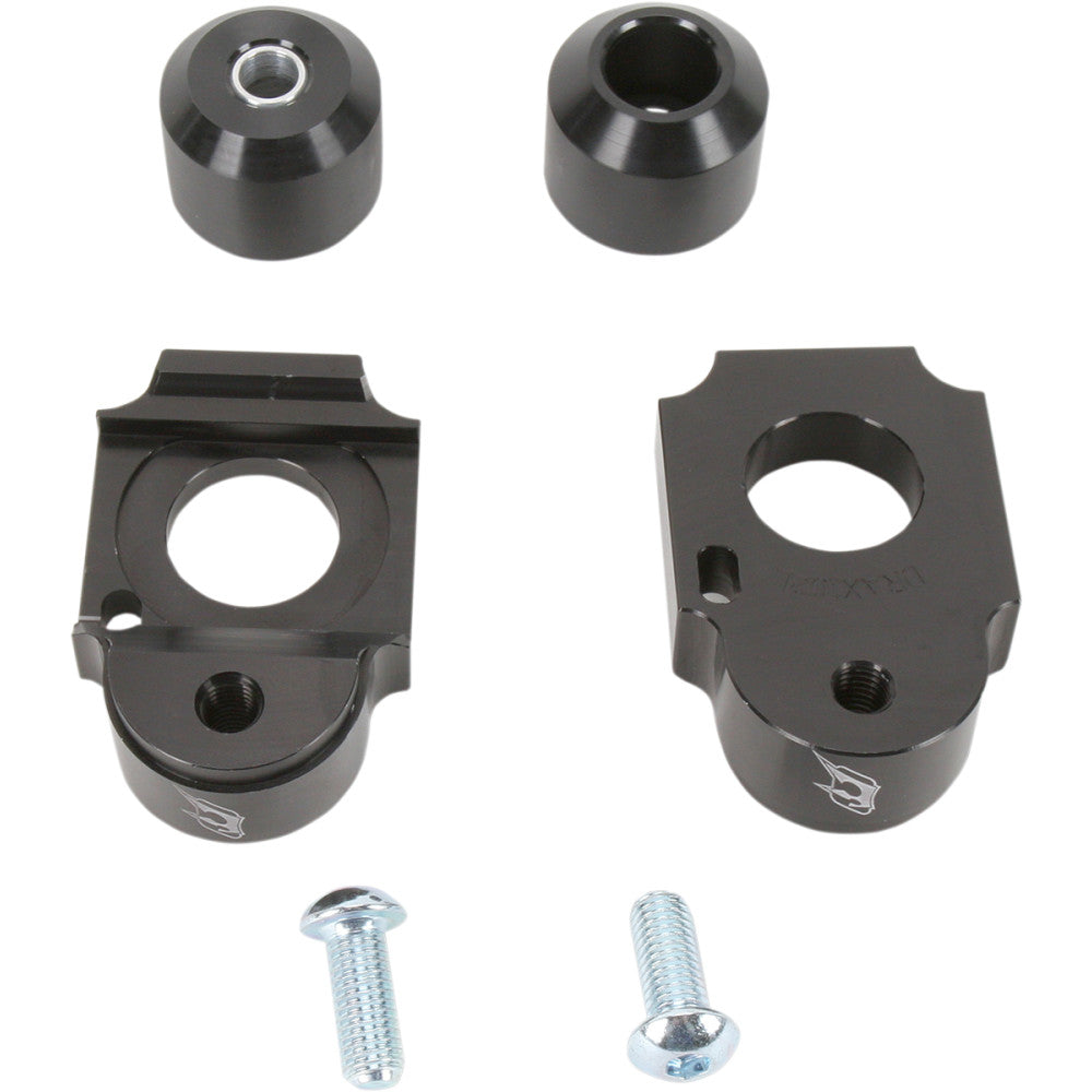 1999-2018 for Suzuki GSX 1300 R Hayabusa DRIVEN RACING Axle Block Sliders Black