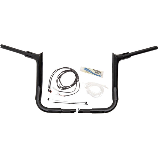 2014-2020 for Harley Electra Glide FLHTK Handlebar Kit Pointed Top 12" Black
