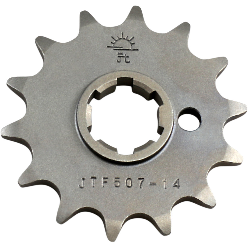 74-'76, '78-'86 for Kawasaki KX250 JT Front Cs Sprocket Steel 14T-520 Husq/Kaw