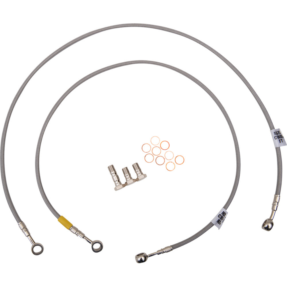 2005-2008 for Suzuki SV 650 GALFER Brake Line Stainless Steel FK003D453-2