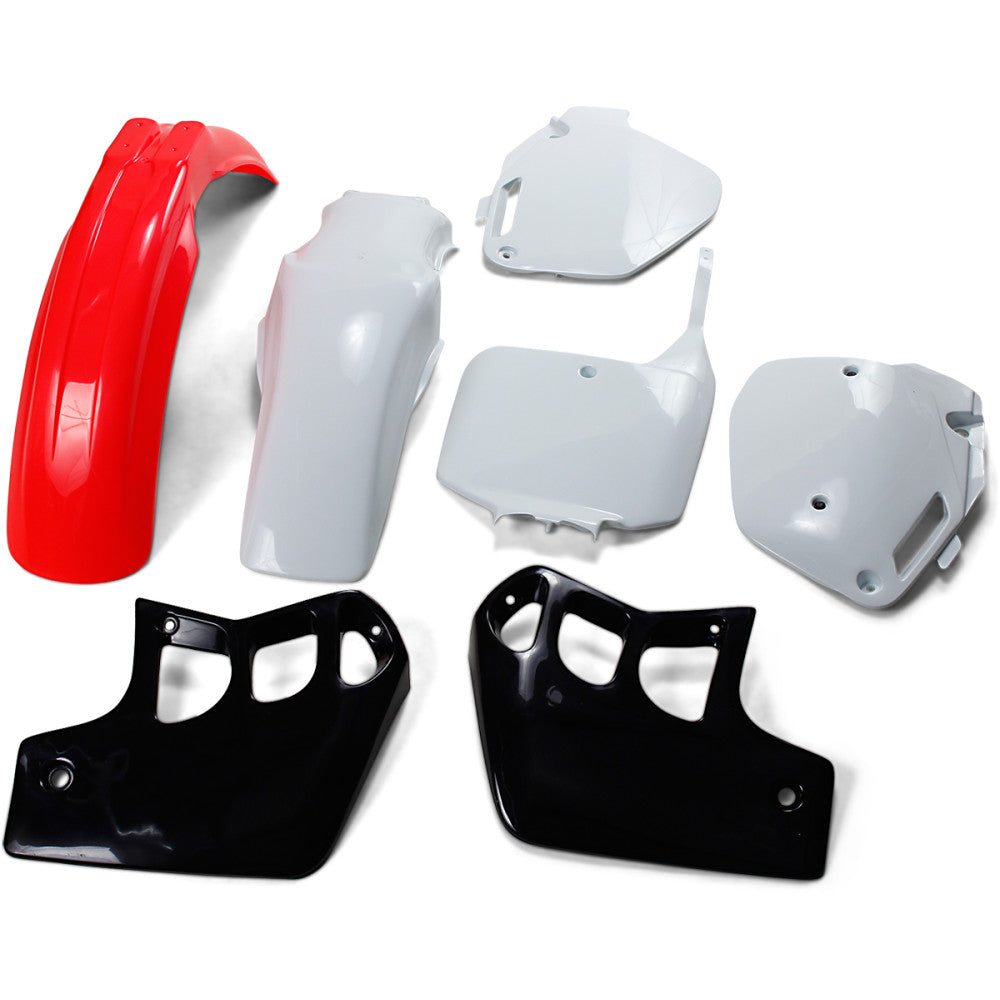 95-00 for Honda CR500R UFO Replacement Body Kit OEM Red/White/Black CR500 B41