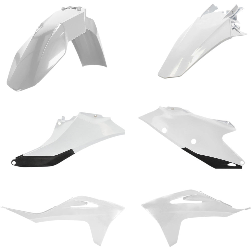 21 for Gas Gas EX 250F ACERBIS Plastic Kit Gas/Ktm White/Black