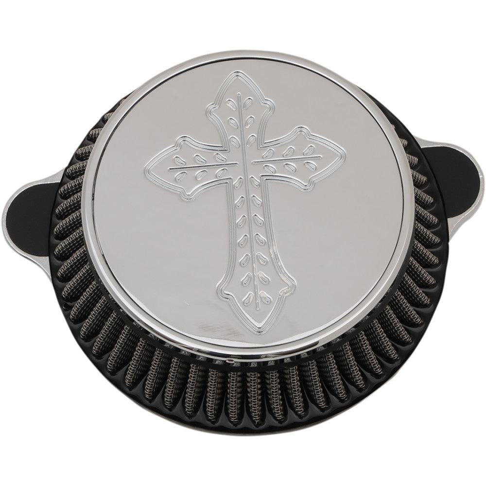 2018-2021 for Harley Softail Slim FLSL Spanish Cross Air Cleaner Chrome M8