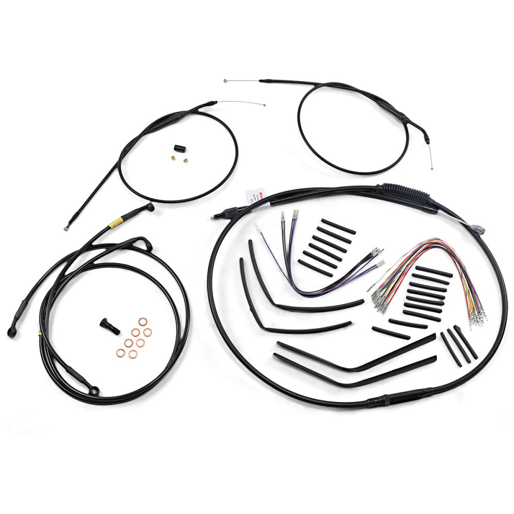 99-05 for Harley Super Glide Sport FXDX BURLY BRAND Jail Bar Cable Kit B30-1190