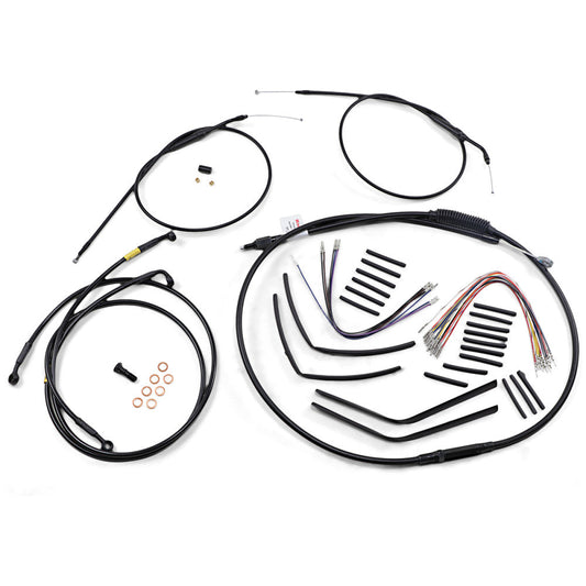 99-05 for Harley Super Glide Sport FXDX BURLY BRAND Jail Bar Cable Kit B30-1190