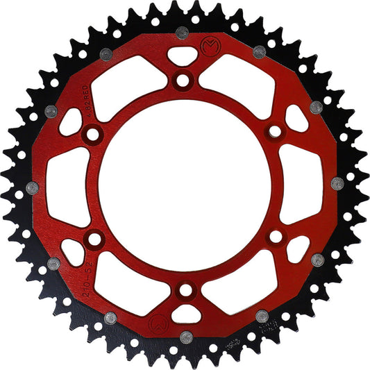 03-21 for Honda CRF150F MOOSE RACING Dual Sprocket Red 52 Tooth 1210-210-52-13X