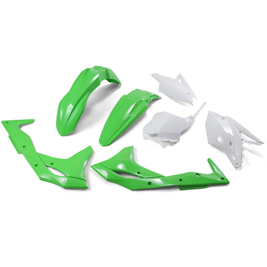 2018-2020 for Kawasaki KX 250 F UFO Replacement Body Kit OEM Green/White KX250F