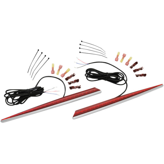 2018-2021 for Honda Gold Wing 1800 Tour SHOW CHROME Saddle Bag Side Light GL1800