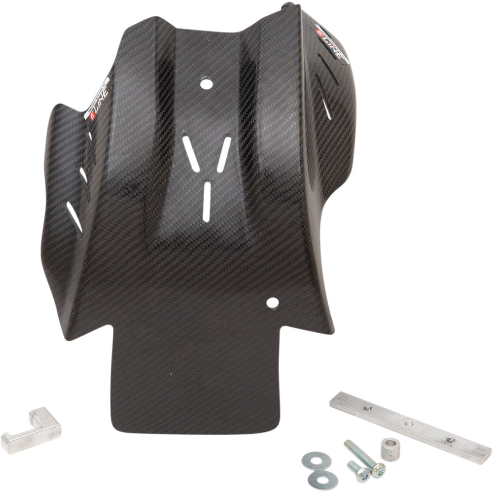 2013-2021 for Yamaha YZ 125 MOOSE RACING Carbon Fiber Skid Plate YSP12520