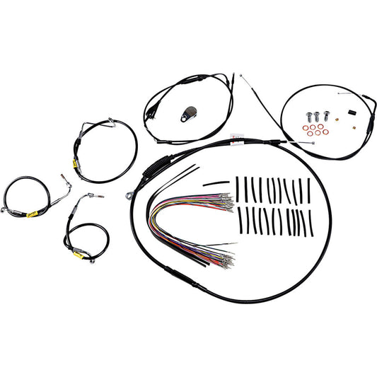 00-03 for Harley FLHTCI Control Kit 13" Bagger Bar Handlebars B30-1294