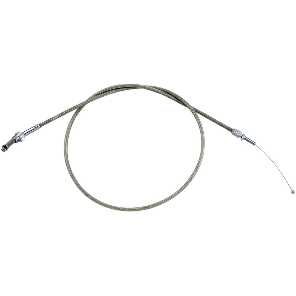 88-98 for Honda VT600C Shadow VLX MOTION PRO Throttle Cable Push Stainless Steel