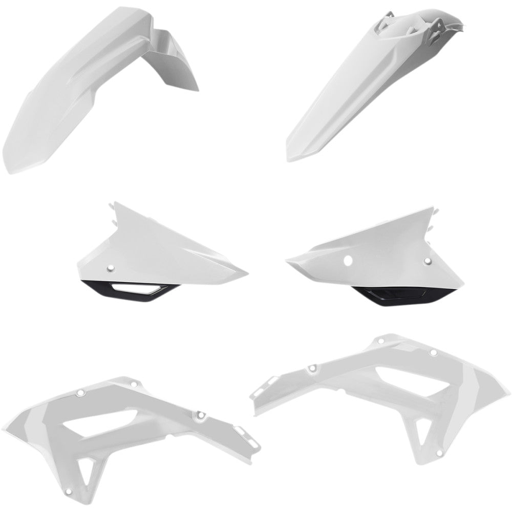 21 for Honda CRF450RX ACERBIS Plastic Kit Hon White/Black