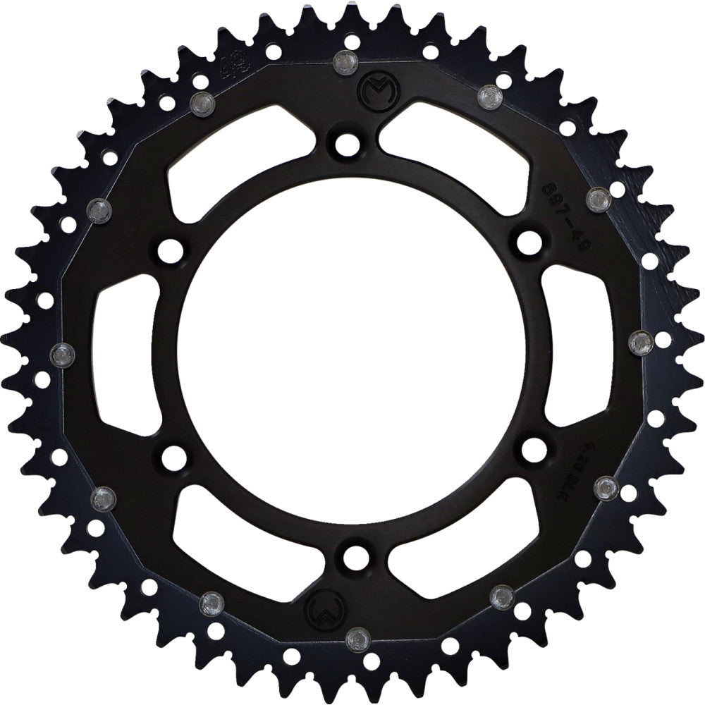 2014-2021 for Husqvarna FC 250 MOOSE RACING Dual Sprocket Black 49 Tooth
