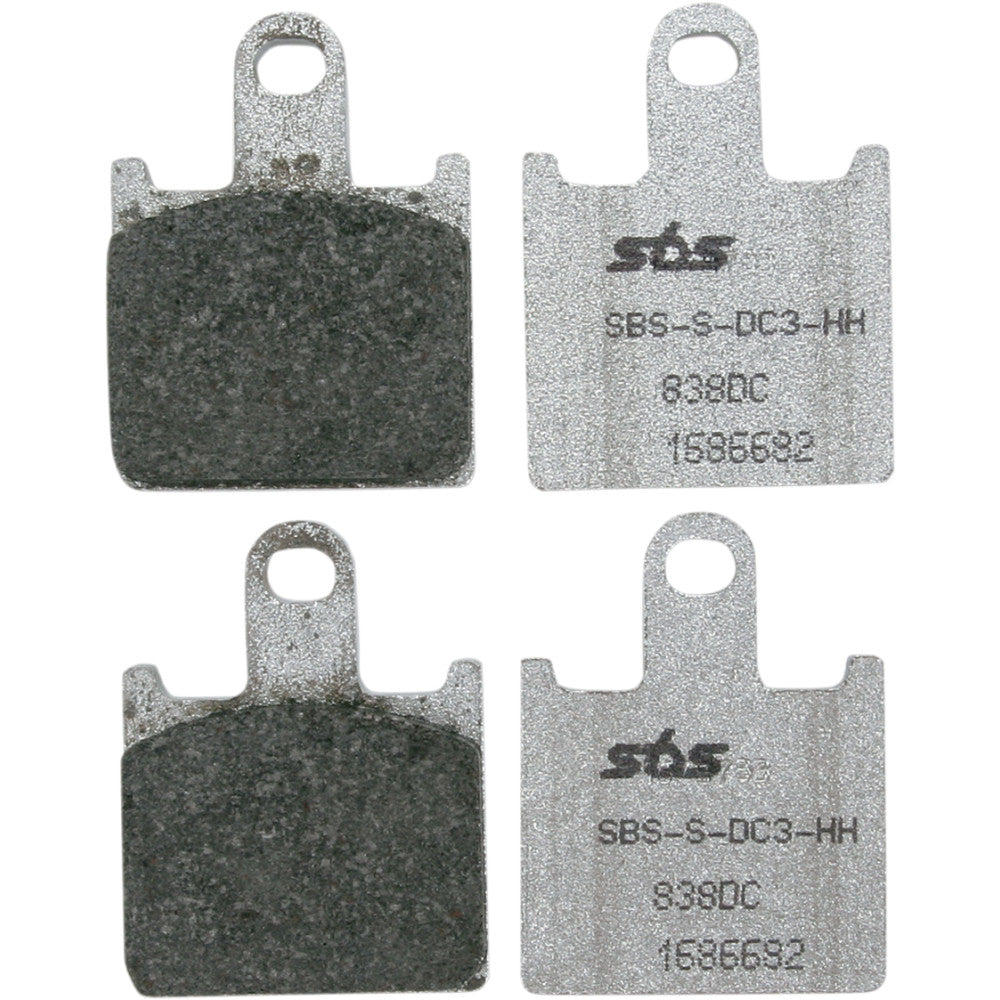 2006-2019 for Kawasaki Ninja ZX-14R SBS Dual Carbon Brake Pads ZX-14R 838DC