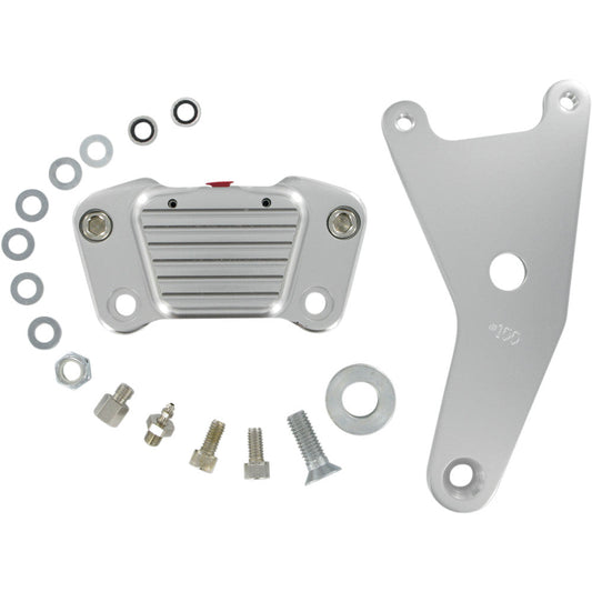1973-1980 for Harley Electra Glide FL Rear Caliper 73-80BT Clear Anodized