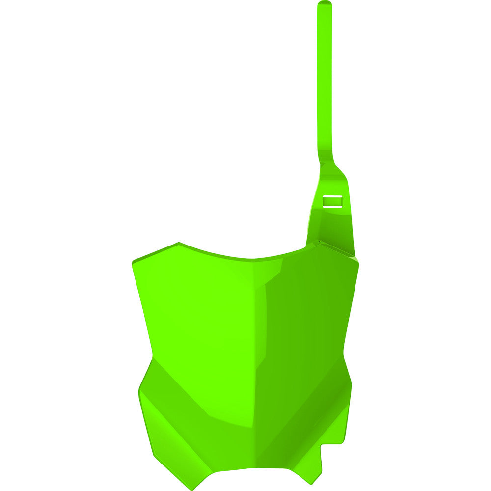 03-'07 for Kawasaki KX250 POLISPORT Number Plate Restyling Lime Green Kaw