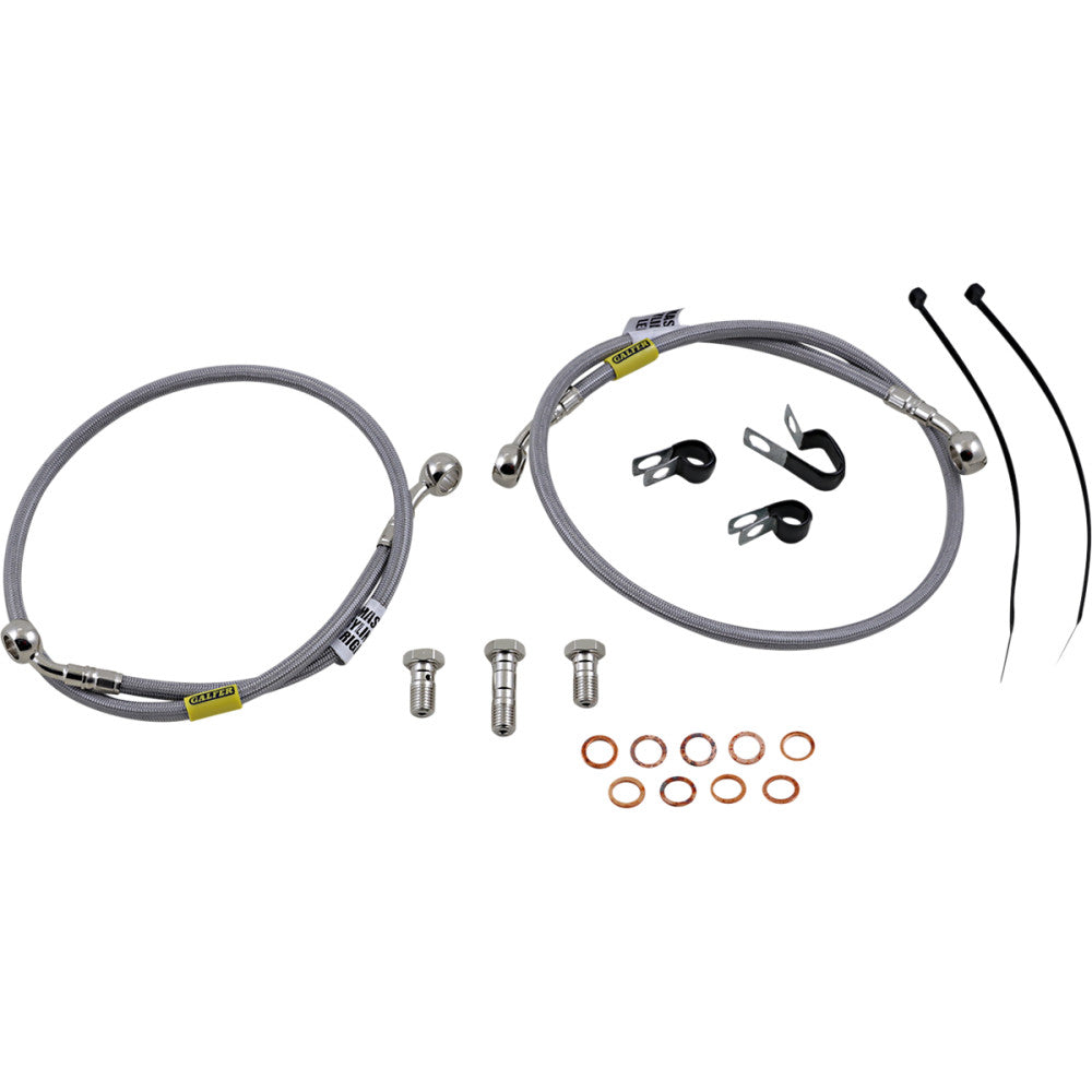 2007-2008 for Yamaha YZF-R1 GALFER Brake Line Stainless Steel FK003D576-2