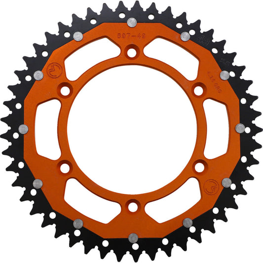 2014-2021 for Husqvarna FE 250 MOOSE RACING Dual Sprocket Orange 49 Tooth