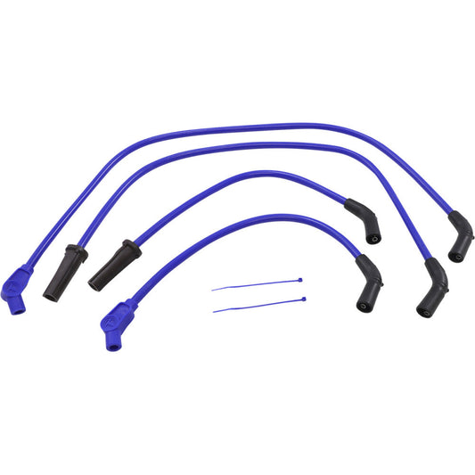 2017-2020 for Harley Road King Special FLHRXS SUMAX 10.4 mm Spark Plug Wire Blue