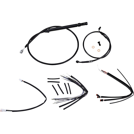 2018-2019 for Harley Softail Slim FLSL Control Kit 16" Gorilla Handlebars Black