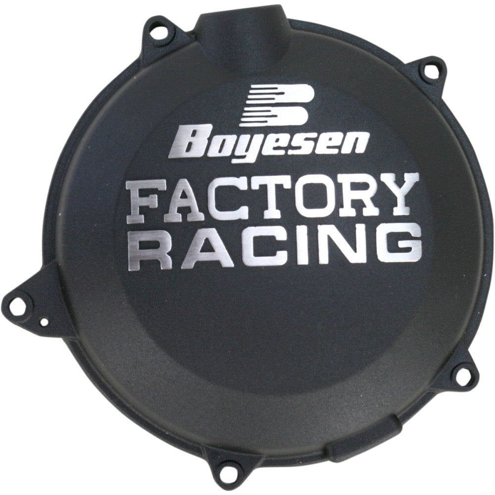 2000-2016 for KTM 450 XC-W BOYESEN Clutch Cover Black /Husaberg CC-45B