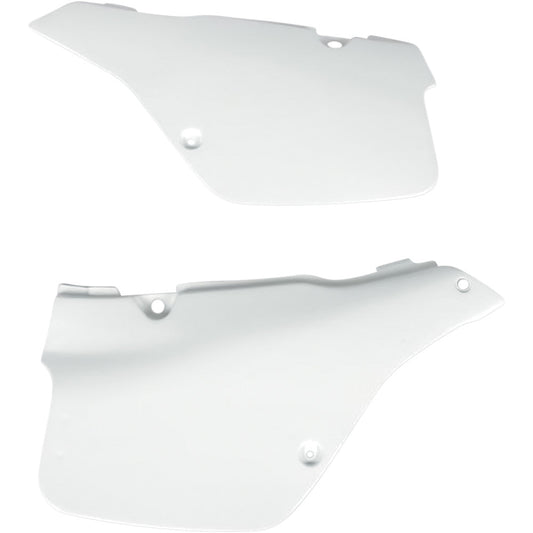 1989-1992 for Suzuki RM 125 UFO Side Panels White RM125 SU02906041