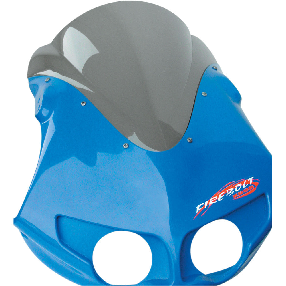 03-08 for XB9R 04-09 XB12R Zero Gravity Double Bubble Windscreen Light Smoke