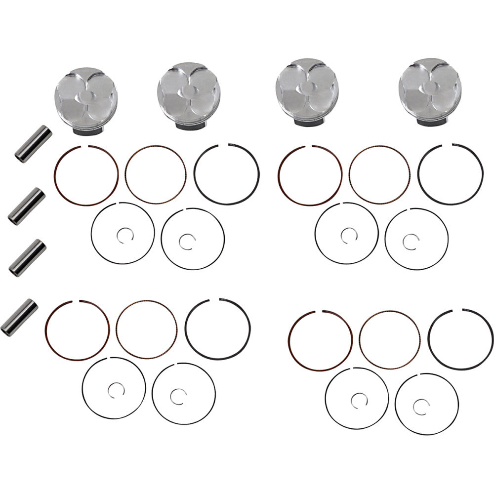 2006-2018 for Yamaha YZF-R6 WISECO Complete Top End Piston Kit CK206
