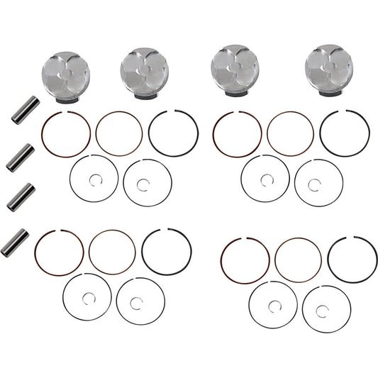 2006-2018 for Yamaha YZF-R6 WISECO Complete Top End Piston Kit CK206