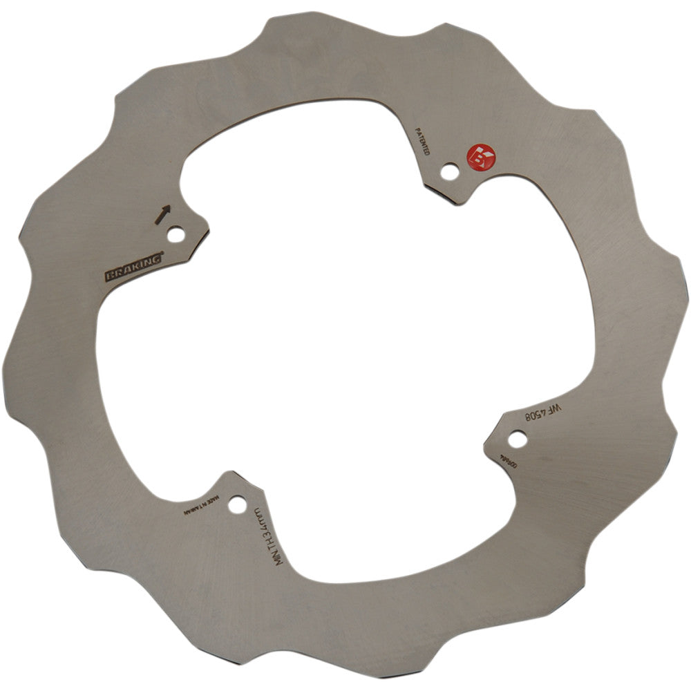 2004-2021 for Honda CRF250R BRAKING Rear Rotor WF4508 WF4508