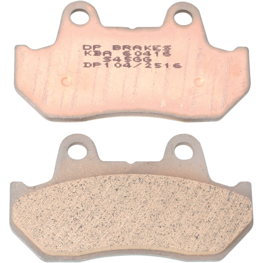89-90 for Honda XL600V Transalp DP BRAKES Standard Brake Pads