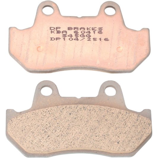 89-90 for Honda XL600V Transalp DP BRAKES Standard Brake Pads