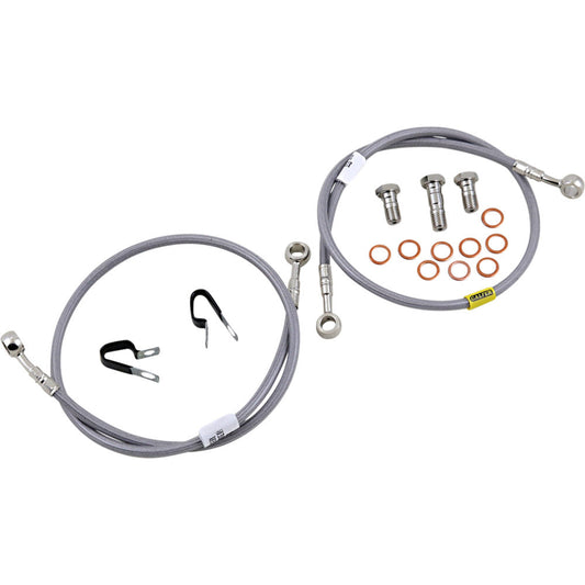 2015-2017 for Yamaha FZ-07 GALFER Brake Line Stainless Steel FK003D879-2