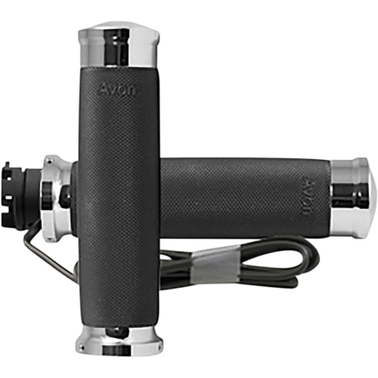 2015-2021 for Indian Scout AVON GRIPS Grips Heated Custom Contour Chrome