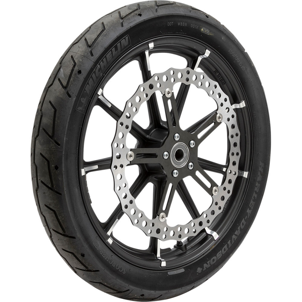 08-17 for Harley Fat Bob FXDF ARLEN NESS Jagged Brake Rotor 15