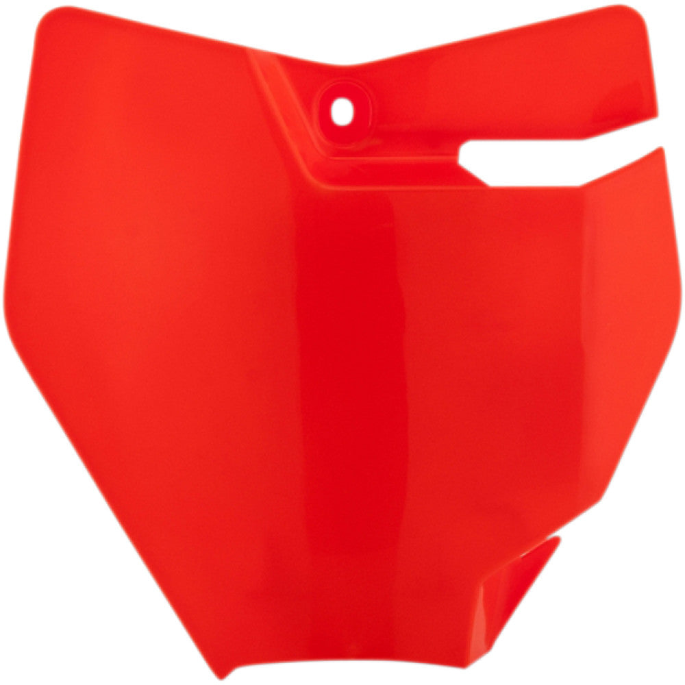 2016-2021 for KTM 65 SX ACERBIS Front Number Plate Fluorescent Orange SX 65