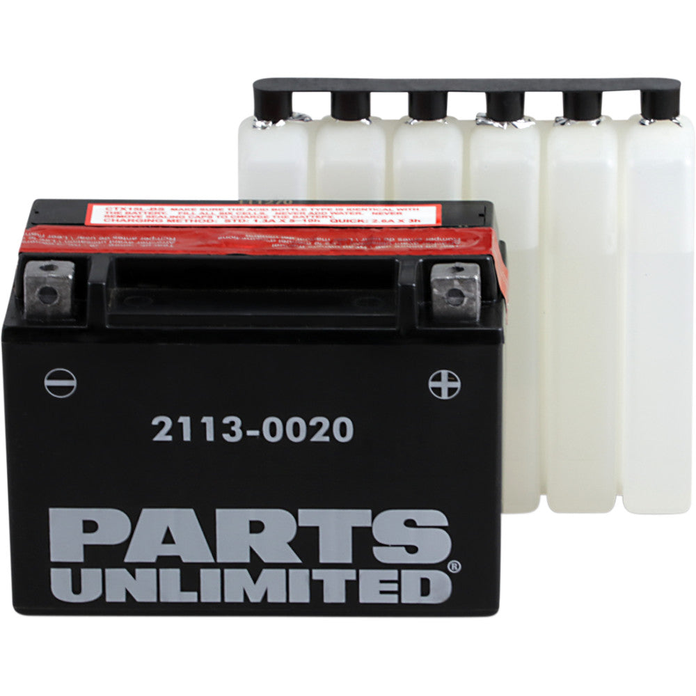 1999-2005 Moto Guzzi V11 1100 Sport PARTS UNLIMITED AGM Battery YTX15L-BS .66 L