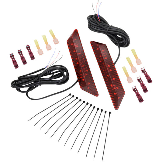 2020-2021 for Can-Am Spyder F3 SHOW CHROME Front Fender Lights Rear 41-202