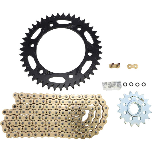 2017-2019, 2021 for Honda CBR1000RR VORTEX Chain Kit Gold CKG2477