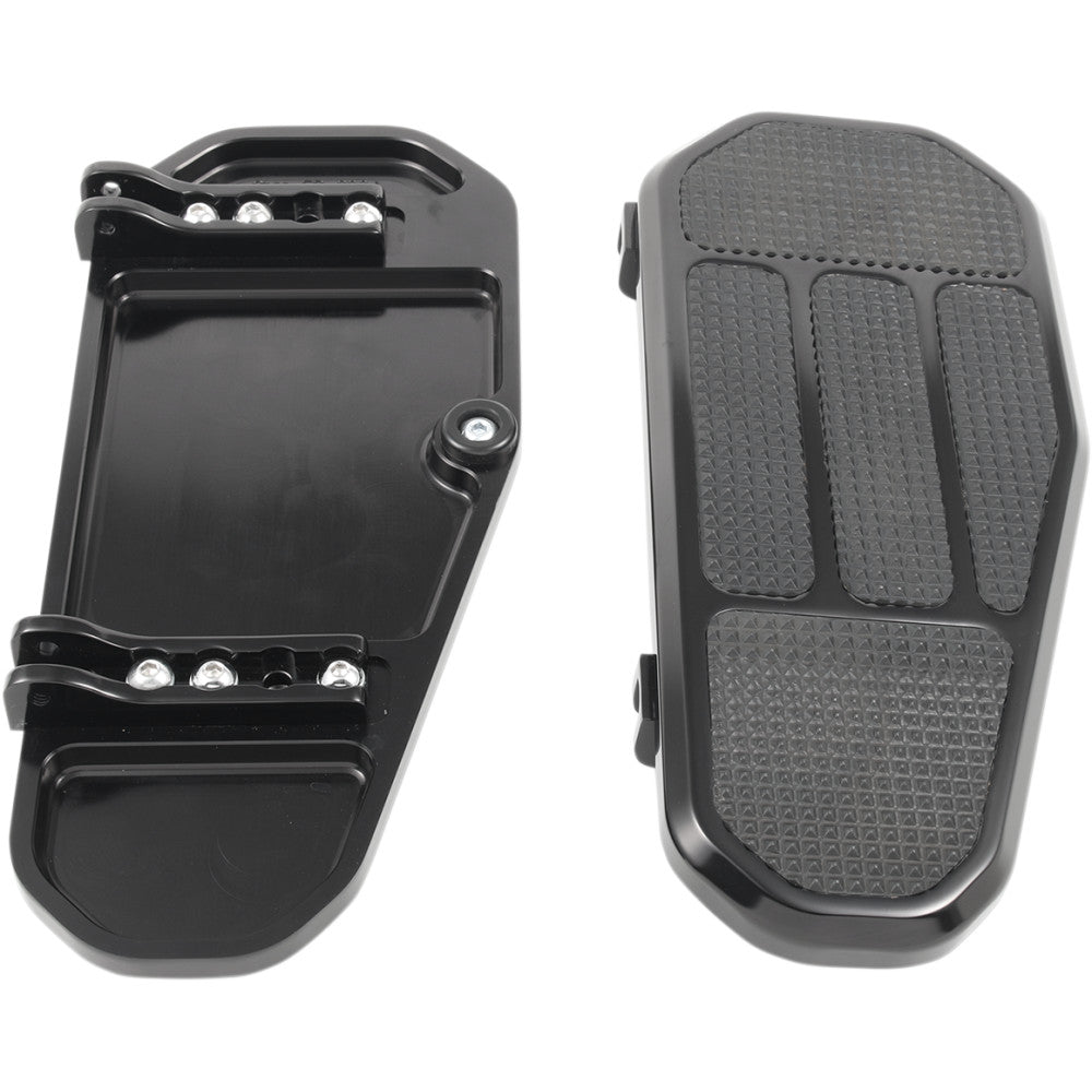 94-98 for Harley Road King FLHR GMA ENGINEERING BY BDL Front Floorboard Black e