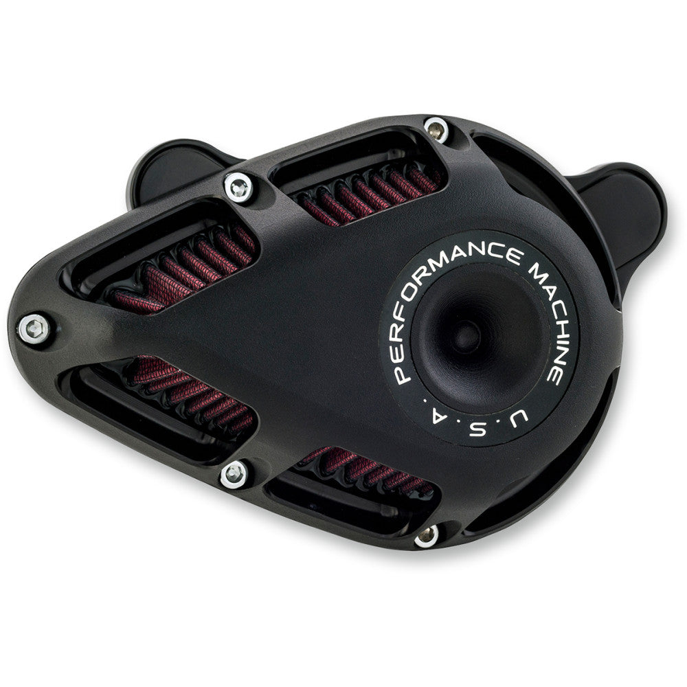 2008-2017 for Harley Fat Bob FXDF Jet Air Cleaner Black Ops CV/EFI