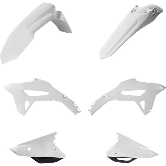 2021 for Honda CRF450R ACERBIS Standard Replacement Body Kit White/Black CRF450R