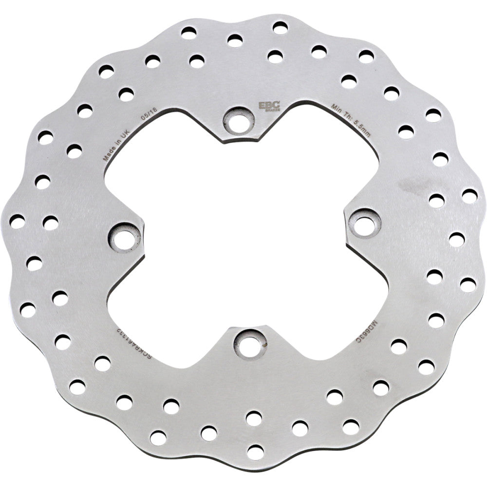 2002-2015 for Triumph Bonneville T100 EBC Brake Rotor Triumph MD663C MD663C