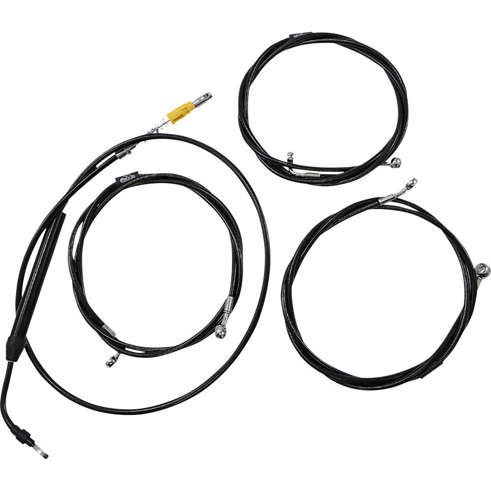 21-22 for Harley FLTRX/S/ST LA CHOPPERS Control Cable Kit 12-14