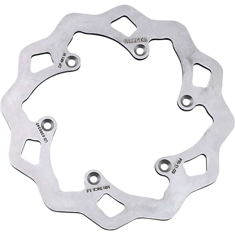 1993-1997 for Yamaha YZ 250 GALFER Wave Rotor DF451W