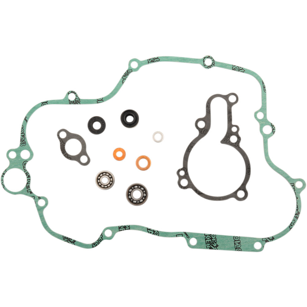 94-'02 for Kawasaki KX125 ATHENA Water Pump Repair Kit W/Bearings Kaw